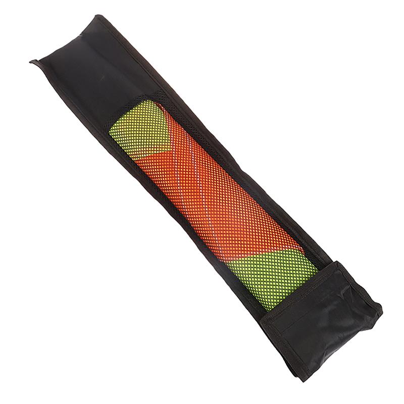 

2 шт. Флажки для футбольных тренировок Делюкс Набор судейских флажков Футбол Регби Хоккей Тренировки Судейские флажки Спортивное игровое оборудование