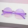 Candy Color Children'S Sunglasses Gradient Sun Glasses Round Frame Sunglasses Eyewear Outdoor Baby Shades Colorful Goggles