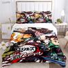 Cartoon De-Demon-Slayer All Season Duvet Cover Comforter Bedding Sets Soft Quilt Cover And Pillowcases Single/Double/Queen/King