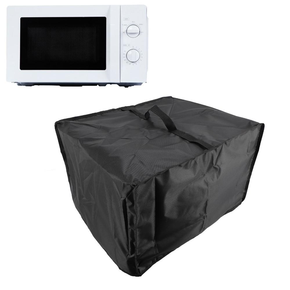 420D Oxford Fabric Microwave Oven Cover Universal Dust Proof Microwave Dust Cover Durable Protector Hood Kitchen