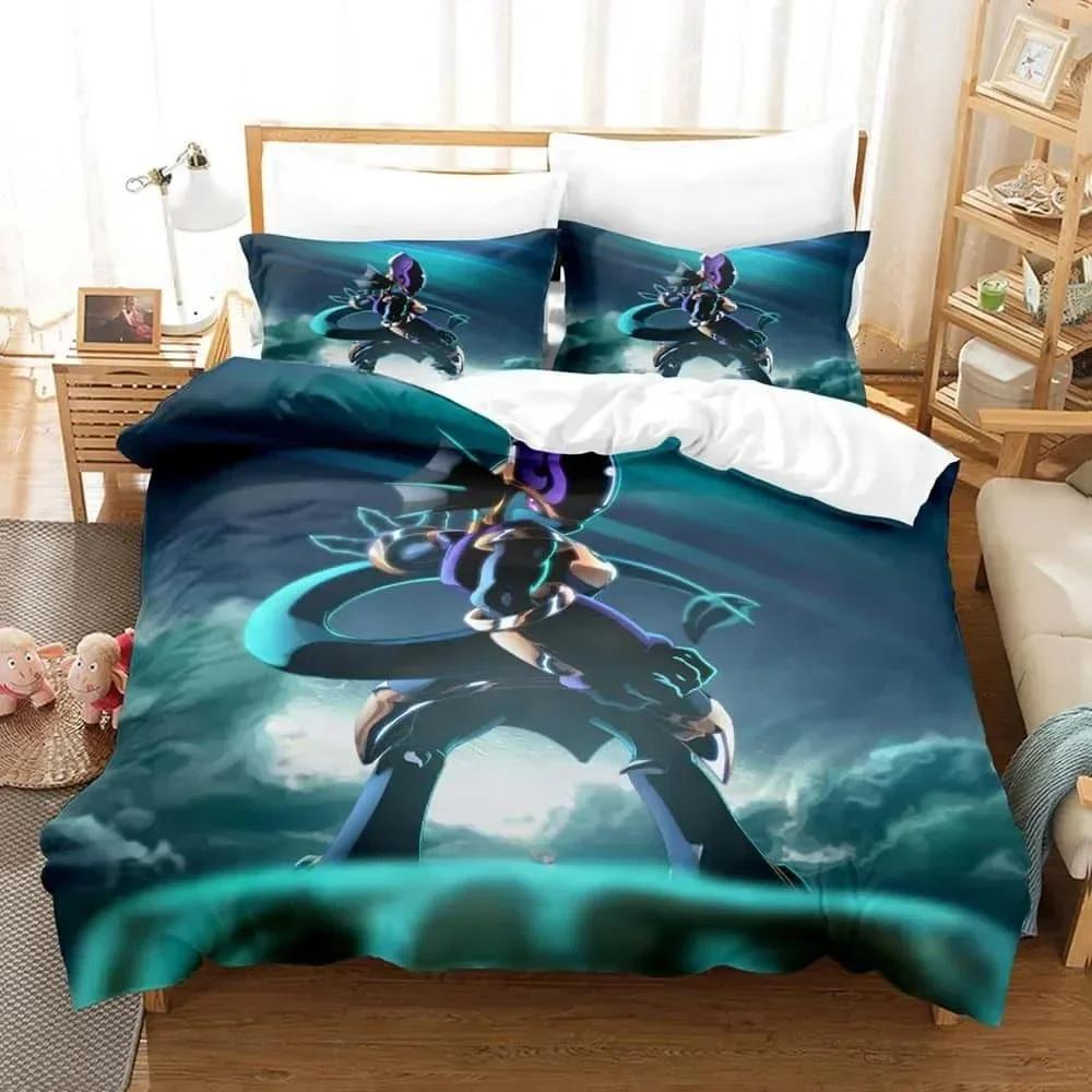 Top New Game Fredom Planet Beding Set Printed Bed Linen Set With Pilowcase Bed Soft Duvet Cover Soft Single Double Quen Super King-Sized Dimensionsd