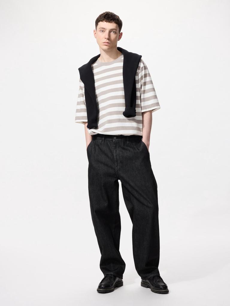 Uniqlo Japan Wide Tapered Jeans Long