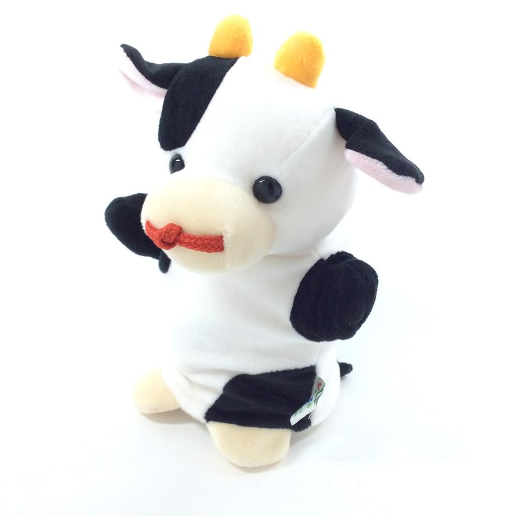 PUPPET COLLECTION NATURE & FARM Cow Hand Puppet for Kids