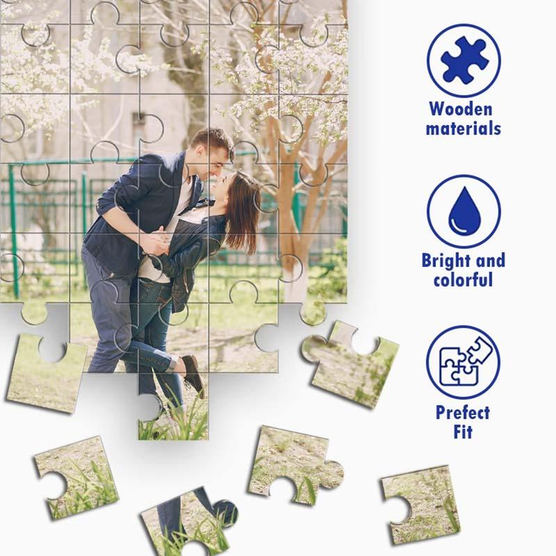 Personalized Custom Photo Puzzle Customize For Housewarming, Bedroom/Living Room, For Children's Day,Puzzle,Custom,Customized,Pu