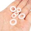 500Pcs 8 Sizes Plane Spacer Flat Insulation Gasket Ring New Nylon Washer