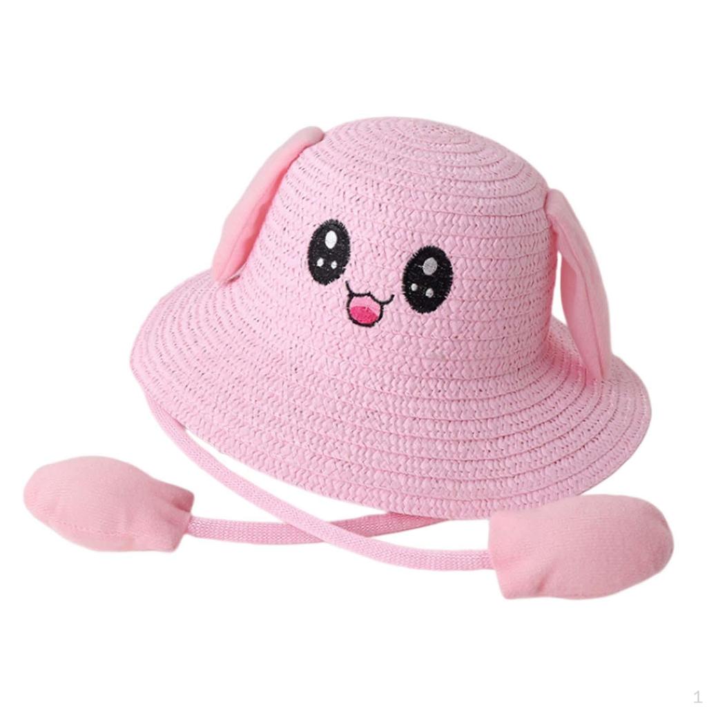Ear Hat Cap Summer Sun Funny Casual Fashionable Cute Children's Beach for Short