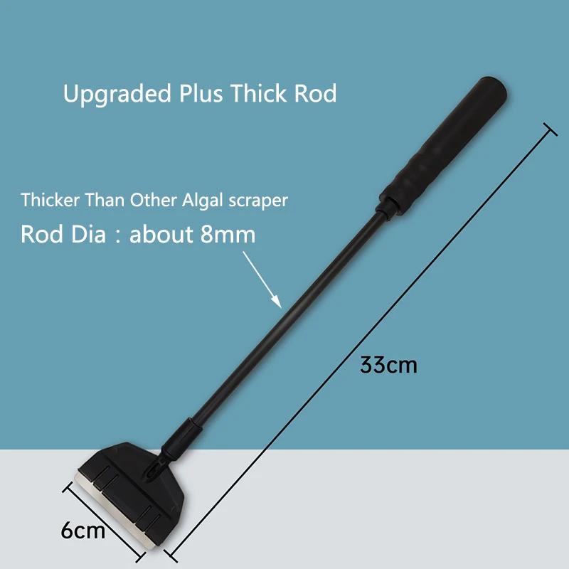Light Weight Aquarium Algae Remover Scraper Blade Fish Tank Aquatic Water Plant Grass Cleaning Tools Cleaner Kit Accessories