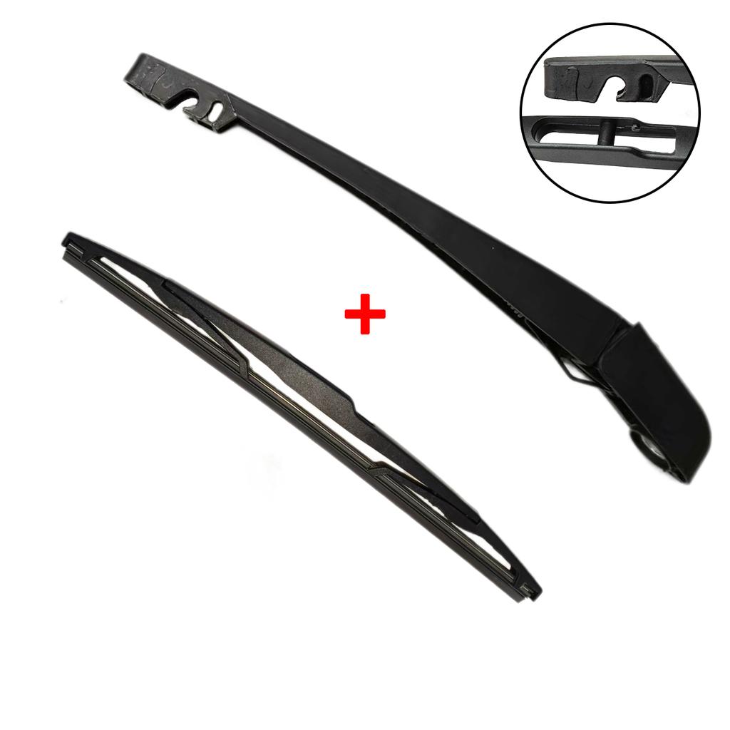 Sada zadního stěrače a raménka stěrače pro Wuling Cortez 2014--2017 Stěrače čelního skla Kartáče Čisticí příslušenství