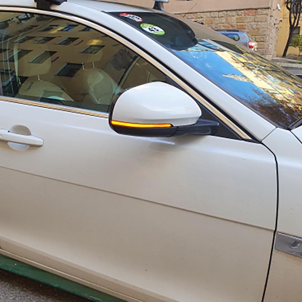 For Jaguar XE XF XJ F-TYPE XK XKR I-PACE Dynamic Turn Signal LED Side Wing Rearview Mirror Indicator Blinker Sequential Light