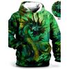 Kapuzenpullover mit Drachenmotiv zum chinesischen Neujahr, für Herren, grafische Tierdrucke, täglich, klassisch, lässig, 3D-Pullover, Streetwear, Kapuzenpullover, langärmelig