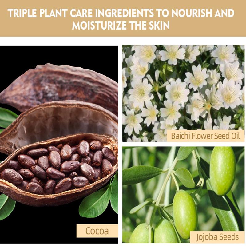 QIBEST Makeup Primer Nude Makeup Long-lasting Concealer Moisturizing Primer Invisible Pores Brighten Skin Tone