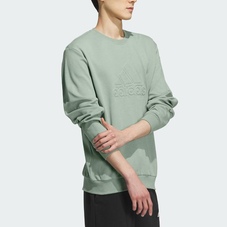 New Adidas Lounge Sweatshirts Men's Dusty Green IK2796