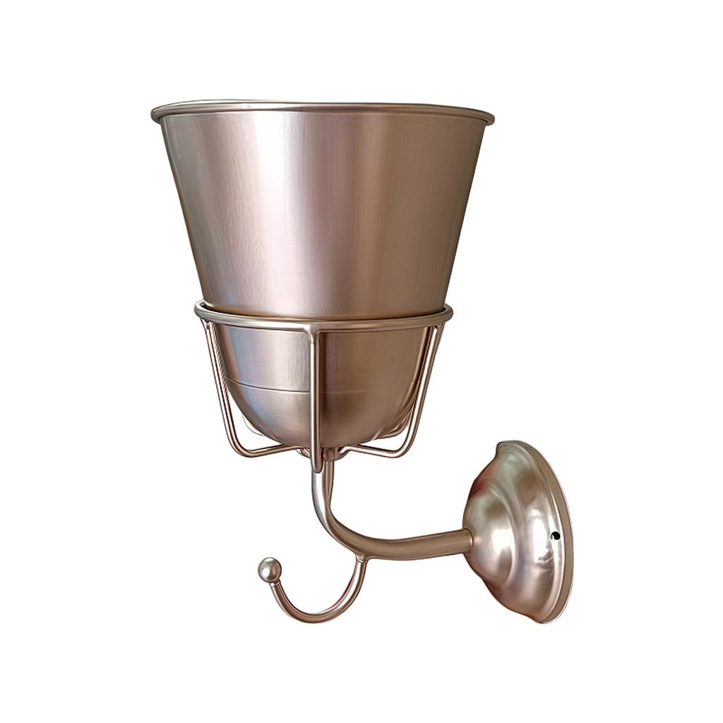 Hook Flower Pot Rack Integrated Metal Creative Wall Hanging Home Decoration