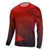 2024 Herren Downhill Radsportanzug Langarm Fahrrad Oberteil Mountainbike Atmungsaktiv Feuchtigkeitsableitend Weich Schnelltrocknend T-Shirt