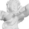 Cherub Figurine Little Angel Statue Crafts Resin Mini Sculpture Tabletop Decoration for Desk Hotel