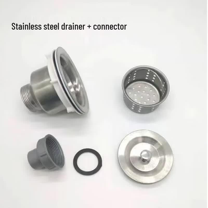 Zhuku Stainless Steel Sink Drainer Connector Set