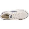 Warrior Trendy Versatile Retro Breathable Lightweight Low-Top Canvas Shoes Unisex sneaker Beige Dark-Blue WXY-B249MJ06