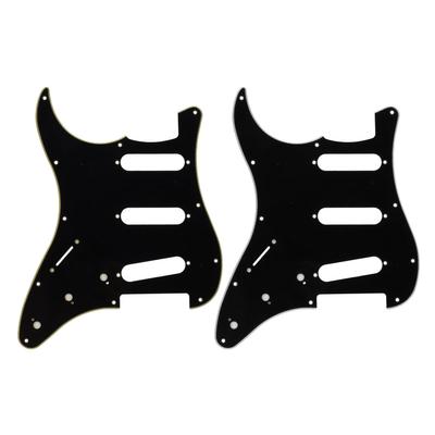 Guitar Pickguard Scratch Plate 11 Holes Left Handed Electric Guitar Pickguard for Practice and Perfo