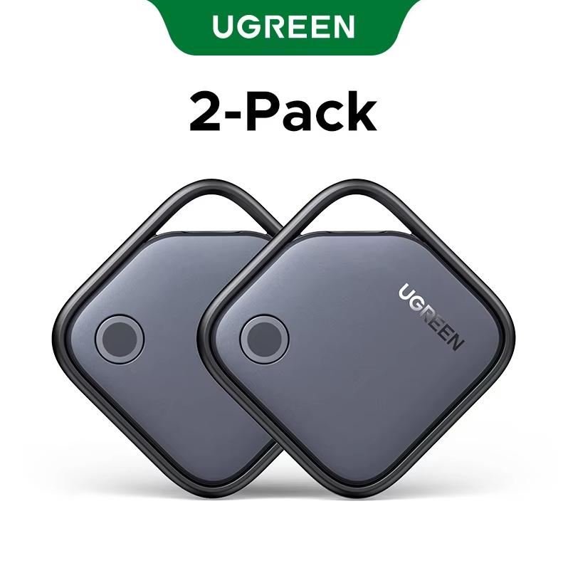 Ugreen SmartTag okos helymeghatározó akasztó modell CM816 fekete FMN tanúsítvánnyal gombelemmel 24 hónapos készenléti idővel