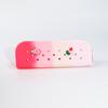DIY silicone hole pencil bag, student creative cute pencil bag learning stationery storage bag stationery box