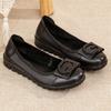 The first layer of cowhide new autumn middle-aged and elderly mother shoes genuine leather soft-soled single shoes comfortable shallow mouth women's l