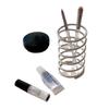 Stainless Steel Toothbrush Holder Metal Bathroom Accessories Tool for Toothpaste Makeup Brush Storage Rack Home Decoration
