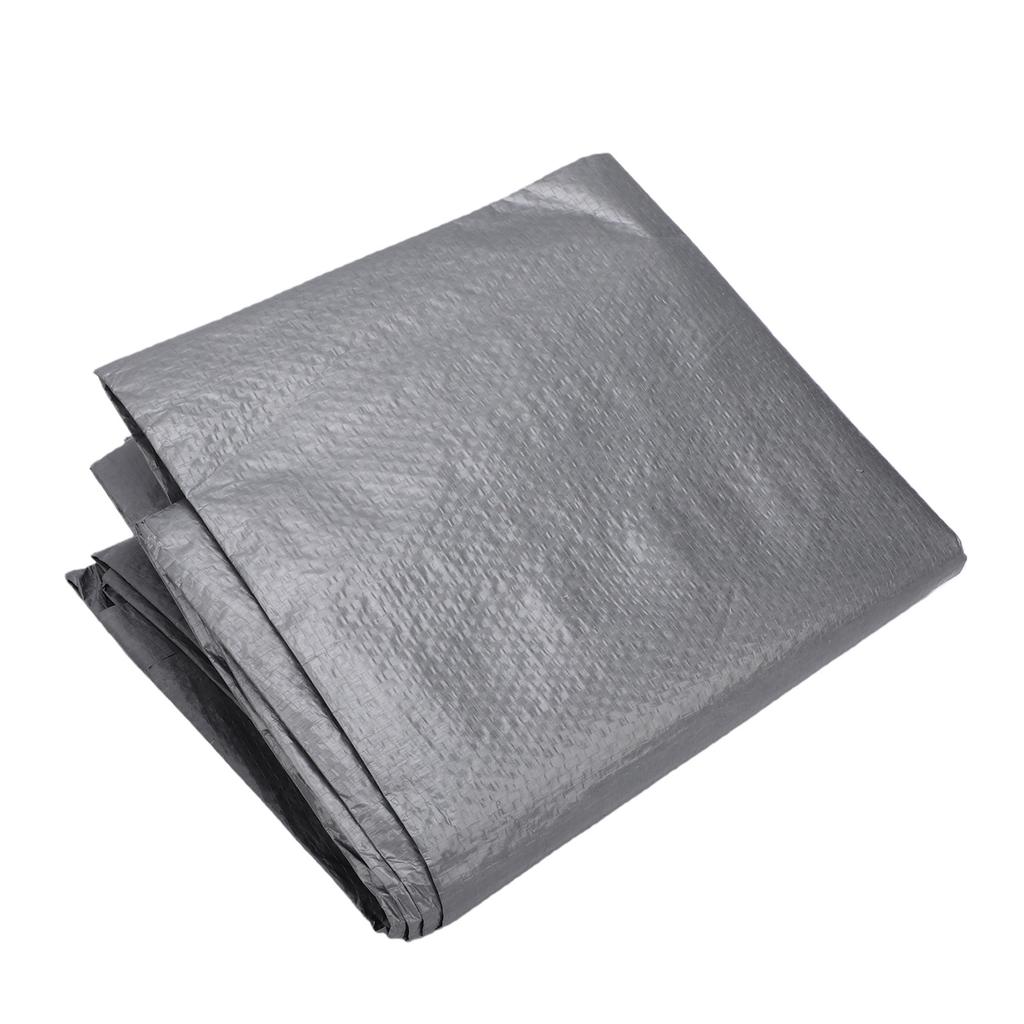 2x3meter Silver Water Proof Heavy Duty Tarp Ultra Violet Resistance Tarpaulin With Reinforced Buttonholes for Outdoor