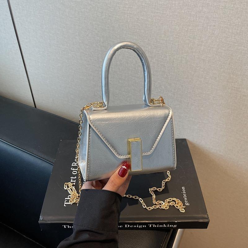 Chain Mini Exquisite Handbag Temperament Fashionable and Casual New Summer Solid Color Shoulder Messenger Bag