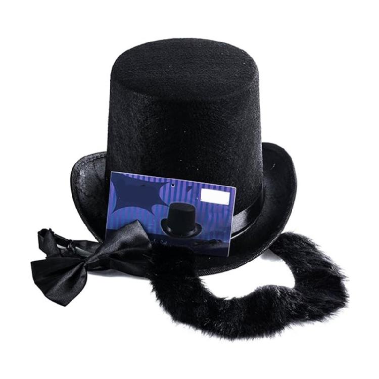 Lincolns Birthday Patriotic Costume Halloween Abrahams Lincolns Costume Accessories Include Top Hat with Beard Necktie