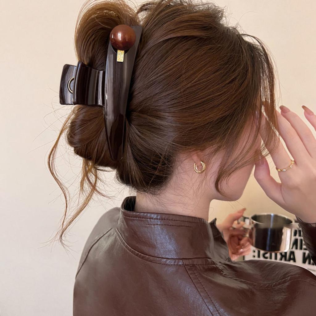 Fashion Hair Claw Clip for Women Large Durable Hair Clamp with Smooth Finish and Strong Grip for Secure Updos and Everyday Hairstyles