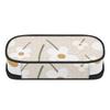 Pen Case 300D Polyester Large Capacity Zip Around Closure with Main Compartment Mesh Pocket and Pen Slots for Teens and Students