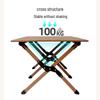 Outdoor Folding Aluminum Alloy Roll-up Camping Table