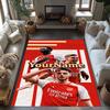 Arsenal Customized Name Floor Mat Suitable for Living Rooms Entryway Study room Playrooms Antislip Carpet Anime Office Decor Spiritual Gift