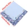 Ladies Elegant Handkerchief Cotton Handkerchiefs Hanky for Women Soft Absorbent Comfortable Fabric Flower Pinted Hanky