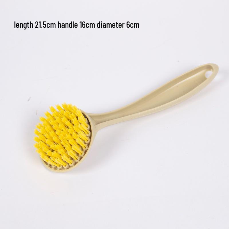 Multifunctional Long-Handled Pot Brush - Gentle on Pots, Keeps Hands Clean
