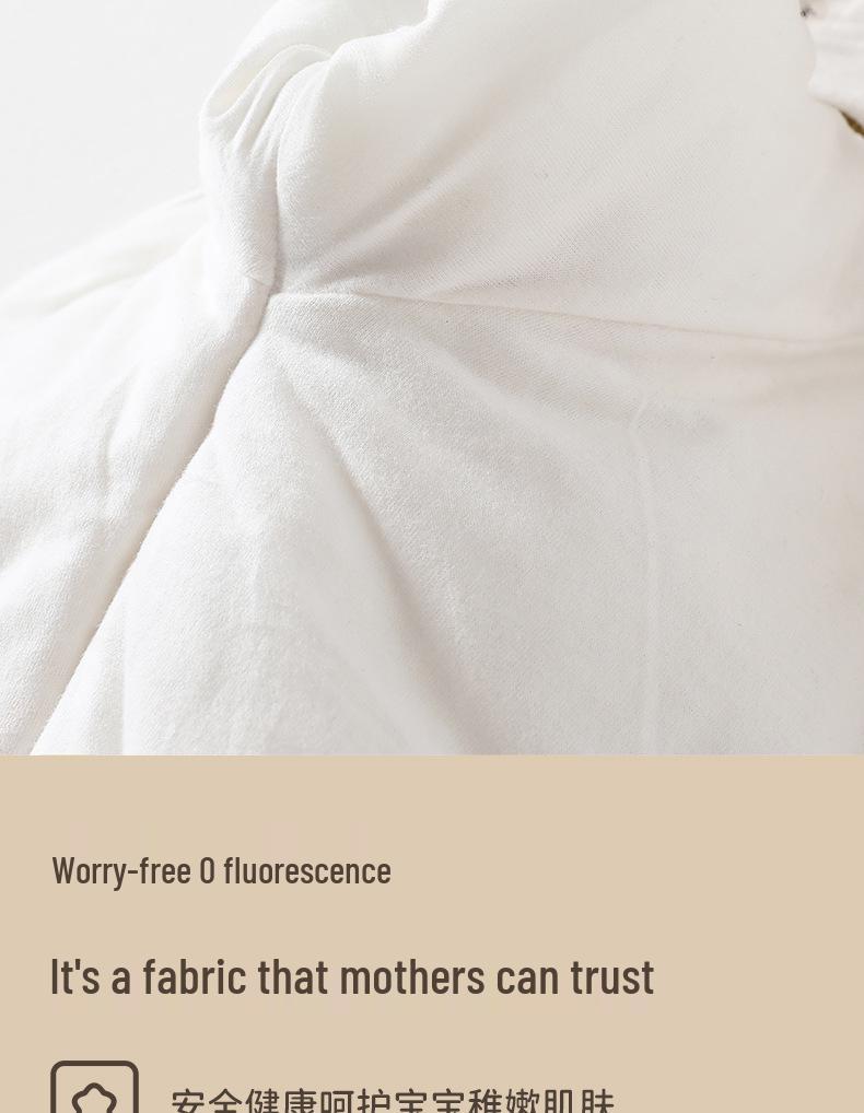 Quilted Hooded Baby Onesie - Autumn/Winter Romper for Outdoor Crawling