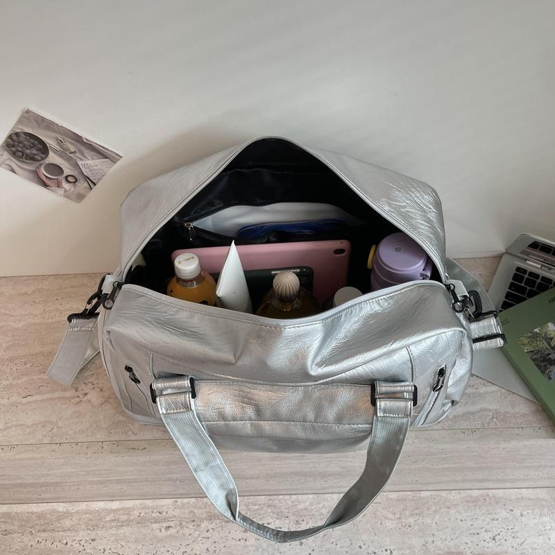 Lightweight Travel Bag Women's Large Capacity Handbag Water-repellent Luggage Bag Shoulder Bag