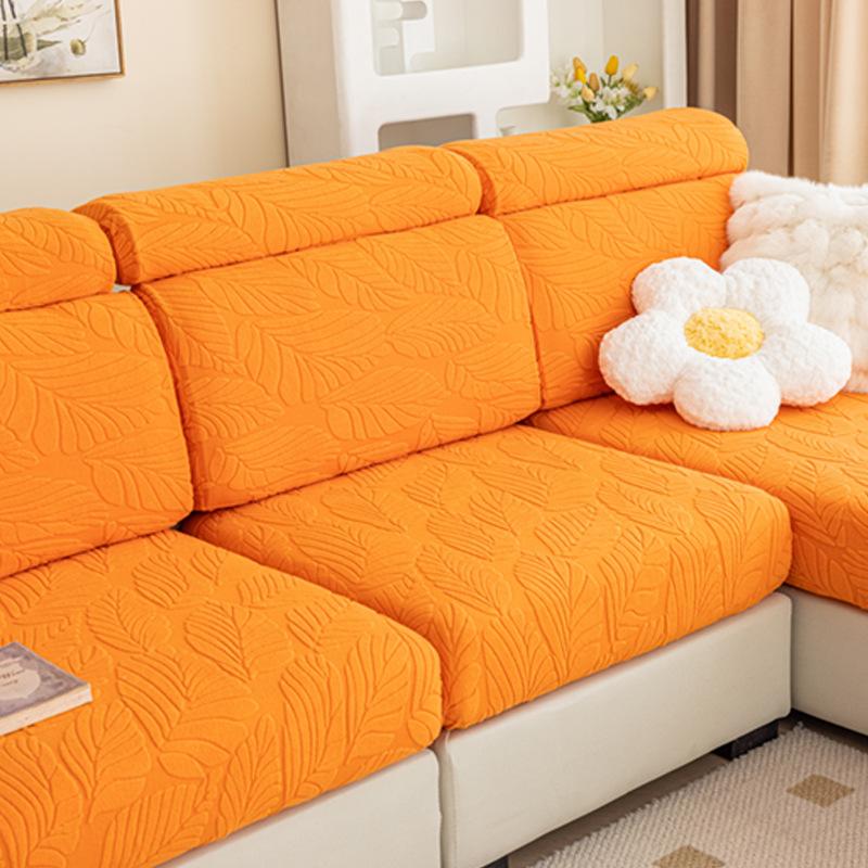 Elastic Sofa Cover Cushion Cover Sofa Hat Solid Color Sofa Cover All-inclusive Four Seasons Universal Cover Sofa Cushion Cover