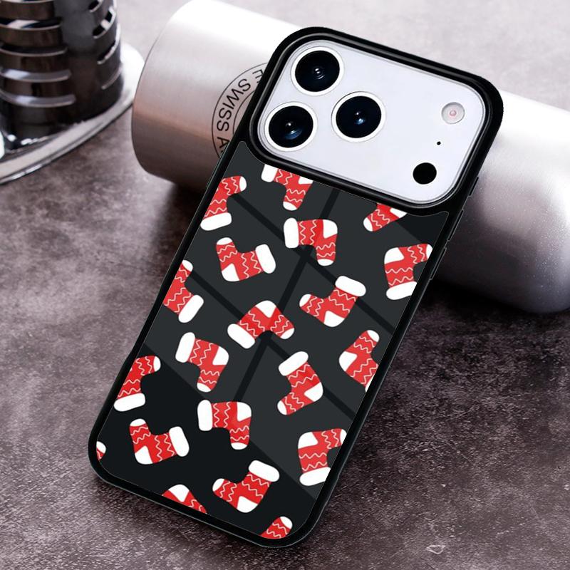 Christmas Cartoon New Year Phone Case For iPhone 17 16 15 14 13 12 11 Pro Max Plus 17Air Soft Silicone Cover