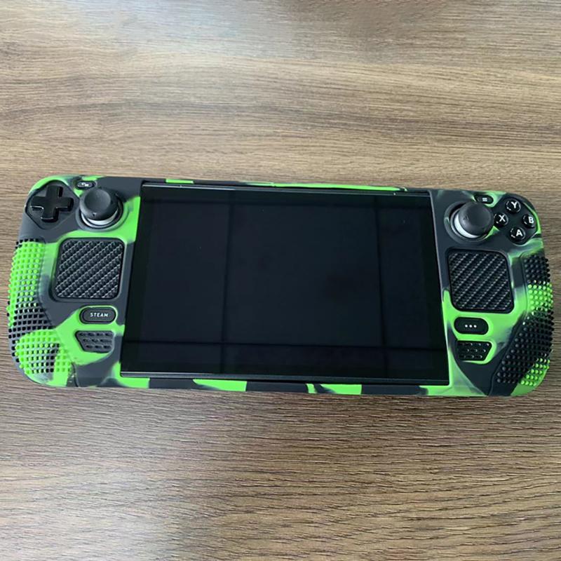Силіконова захисна кришка ігрової консолі проти ковзання, сумісна з футляром для консолі Steam Deck Аксесуари