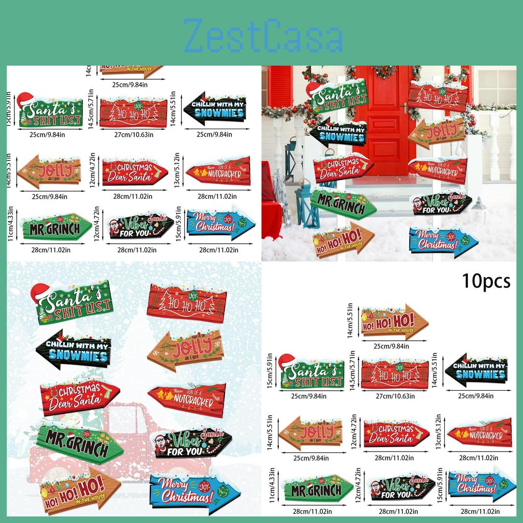 Party-Thematischer Weihnachts-Holzstecker Design Papierbeschilderung für saisonale Veranstaltung