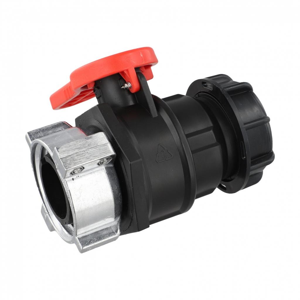 Adaptateur pour cuve IBC Valve de cuve Valve de sortie de conteneur IBC Résistante aux alcalis