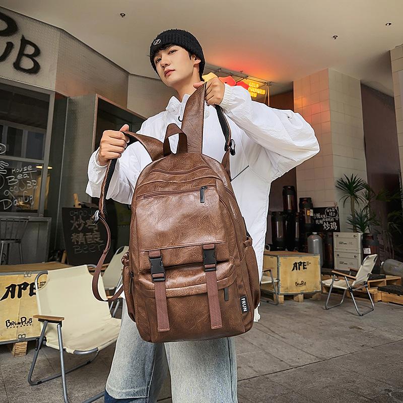 Travel Backpack Large Capacity Fashion College Student Trend Casual School Bag Backpack Computer Bag School Bag