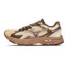 Racer S Retro Running Shoes Brown/Silver Unisex D1GH223523