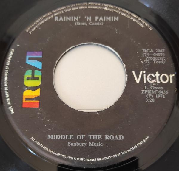 

7inch Record MIDDLE OF THE ROAD Chirpy Chirpy Cheep Cheep 740407 RCA Victor 1971 Jamaica Pop Used