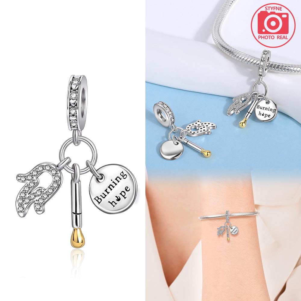 Charms Plata Match 3 Piece Pendant Set Copper Colors For Charms Copper Colors Original Bracelet For Jewelry Making