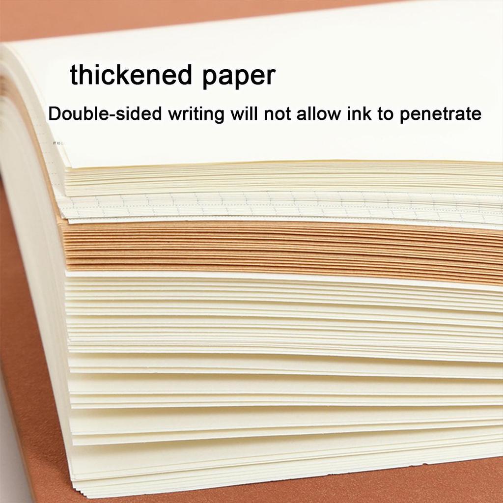 (Logo engraving possible) Leather A5 loose-leaf notebook, lined/blank pages, student diary, subject notebook, travel diary, work notebook