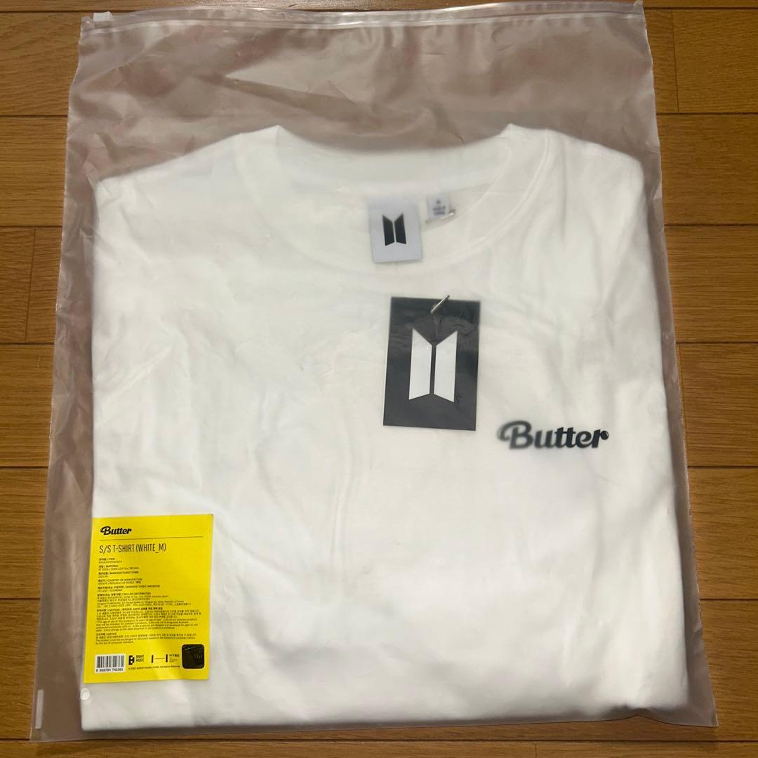 Final price drop BTS T-shirt Butter (White M)