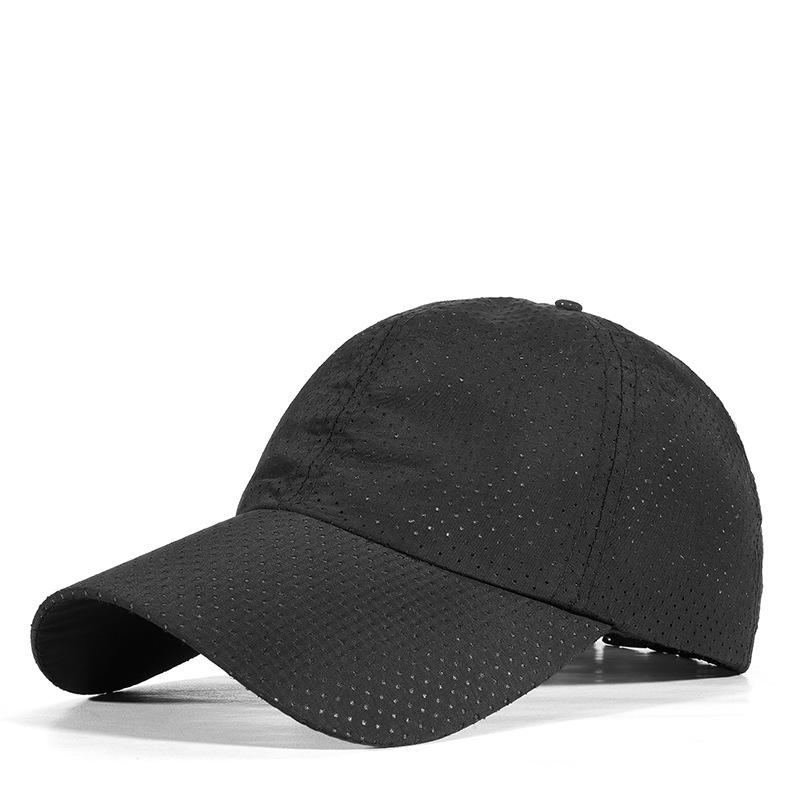 Frühling und Sommer Atmungsaktive Netz-Baseballkappe Herren und Damen Trend Outdoor Freizeit Sonnenschutz Sonnenschutz Sport Schnelltrocknende Mütze Dünn
