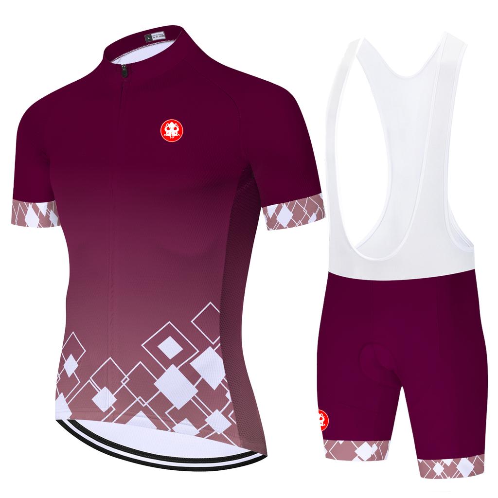 Herren Radsport-Set Radtrikot Tenue Cyclisme Homme 2026 Sommer Atmungsaktives Radsportanzug-Set